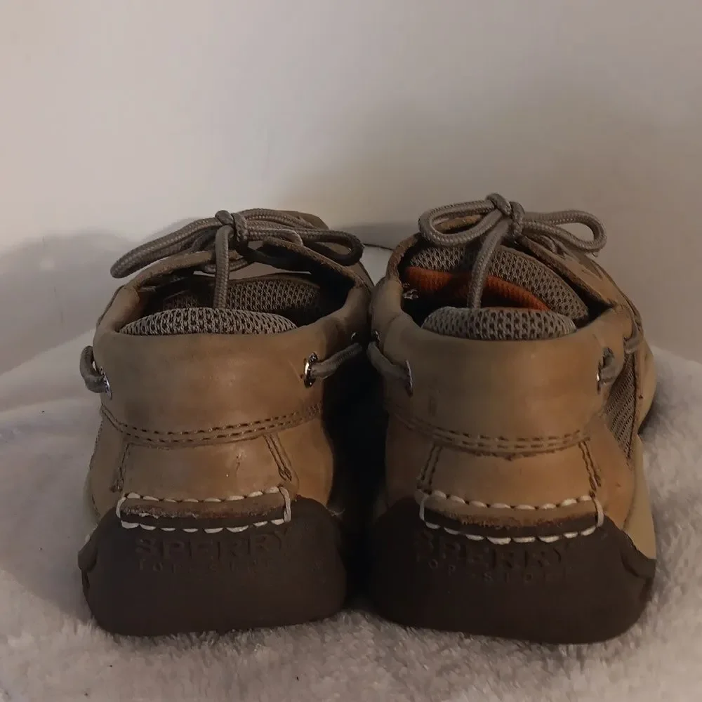 Sperry Top-Sider Men's Tan Leather Boat Shoes
